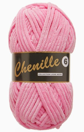 Lammy Yarns Chenille 6 | 713 Zuurstok roze