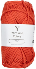 Yarn and Colors Epic 109 Rust