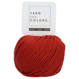 Yarn and Colors Must-have Minis 024 Chestnut