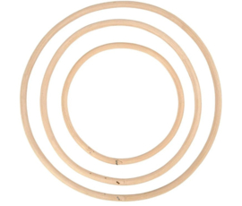 Houten ring | rond | bamboo