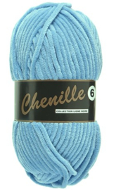 Lammy Yarns Chenille 6 | 040 Middelblauw