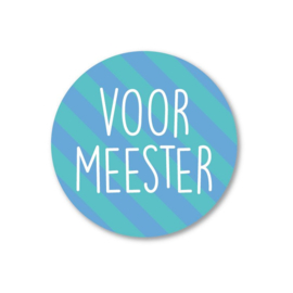 Stickers | Voor meester | Studio Schatkist | 5 stuks