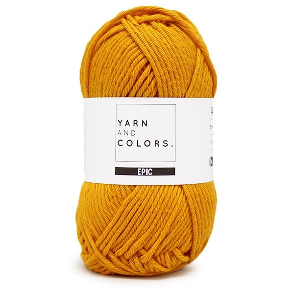 Yarn and Colors Epic 015 Mustard