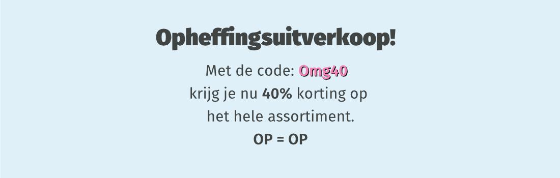 Opheffingsuitverkoop