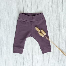 Cuffed Legging Dusty Paars