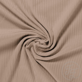 Longsleeve Brede Rib Simply Taupe