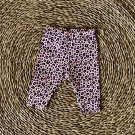 Legging Panter Lichtroze maat 68