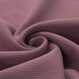 Wafel Jersey - Oud Mauve