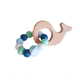 Bijtring Blauw/Mint/Gritty