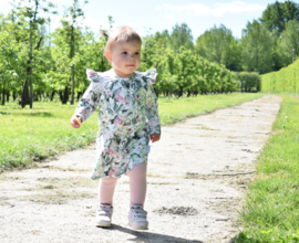 Ruffle Dress Botanical