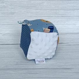 Speelkubus Beren Blauw