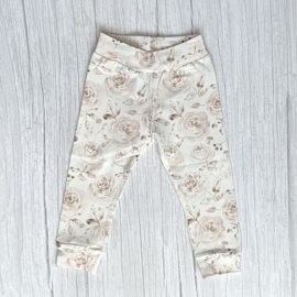 Cuffed Legging Rozen Beige