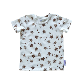 T-Shirt Brown Flower