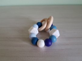 Bijtring Gritty/Blauw