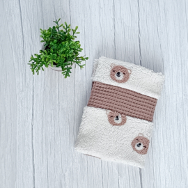 CB Hoesje Teddy Lieve Beren/Wafel Taupe