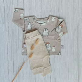 Longsleeve Winter Pinguïns