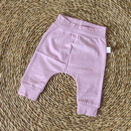 Harembroekje Jeanslook Oudroze maat 80
