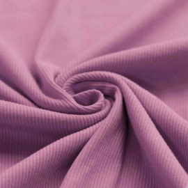 Rib Jersey - Oud Lila