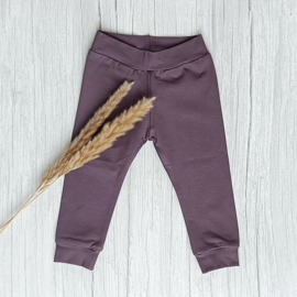 Cuffed Legging Dusty Paars