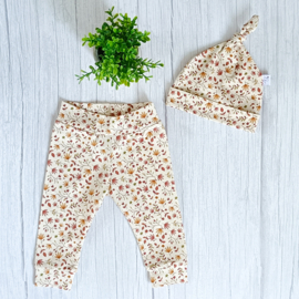 Cuffed Legging Kastanjeblad