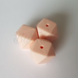 Hexagon 17mm - Candy Roze