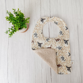Slab Dino Zand/Badstof Licht Beige