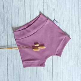 Shortie Rib Jersey Oud Lila