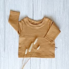 Longsleeve Wavy Camel