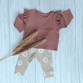 Cuffed Legging Madeliefjes