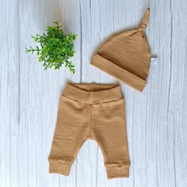 Newborn Setje Wavy Camel