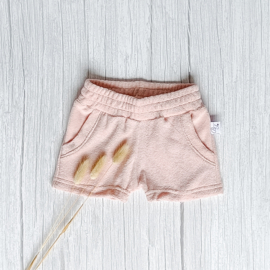 Jogger Short Badstof Nude Roze