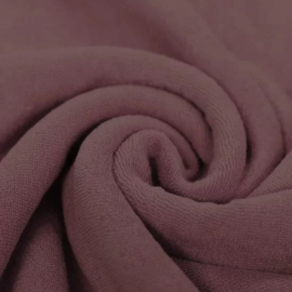 Badstof Stretch - Oud Mauve