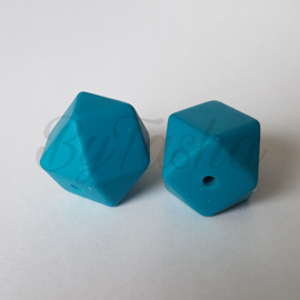 Hexagon 17mm - Zeeblauw