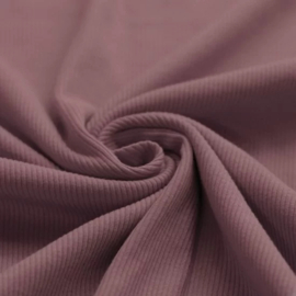 Rib Jersey - Oud Mauve