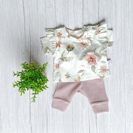 Prematuur Legging Ottoman Rib Oudroze