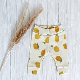 Cuffed Legging Rib Jersey Citroenen