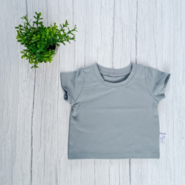 T-Shirt Staalblauw