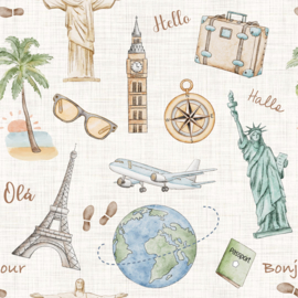 Tricot Print - Travel the World