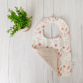 Slab Lieve Bloem/Badstof Licht Beige