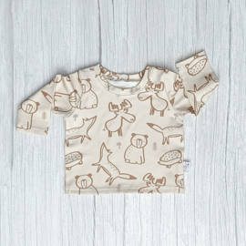 Longsleeve Bosdieren