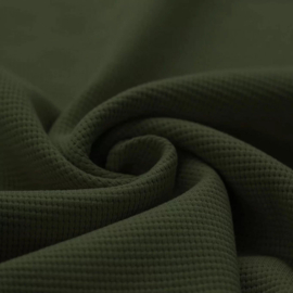 Longsleeve Wafeljersey Legergroen