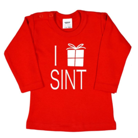Sinterklaas shirt ' I .. Sint '