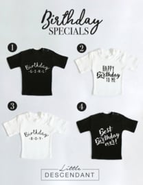 Shirt  Bday specials - verjaardag shirts