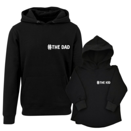 Twinning hoodies  ' #The Dad #The Kid'