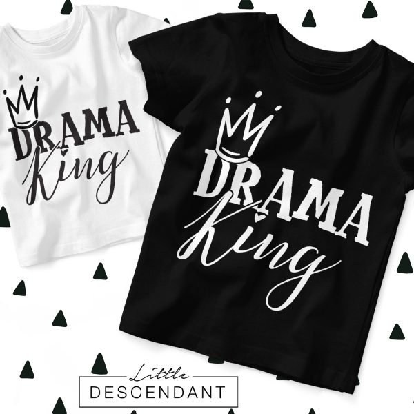 Kinder shirt - drama king