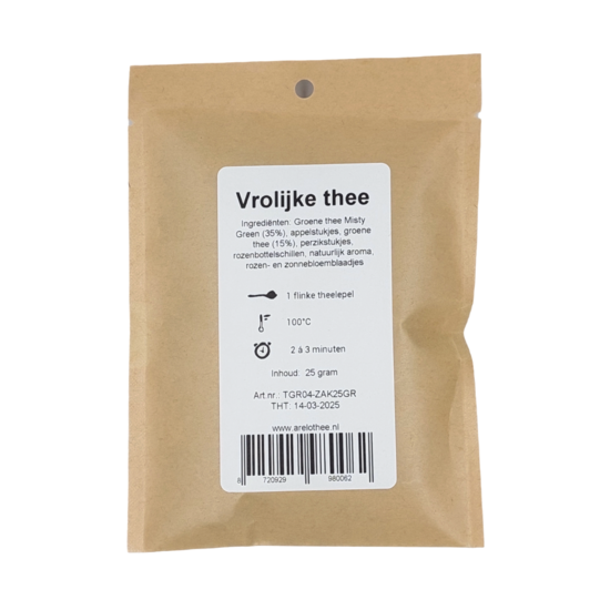 Vrolijke thee - zakje 25 g