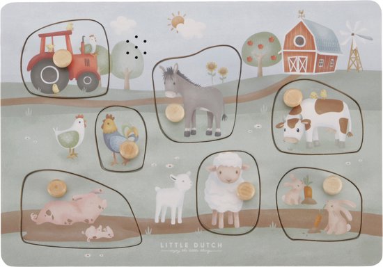 Geluidenpuzzel - Little Farm