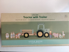 Tractor met trailer