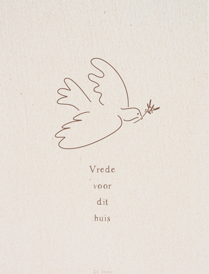 Kaart - Vrede voor dit huis