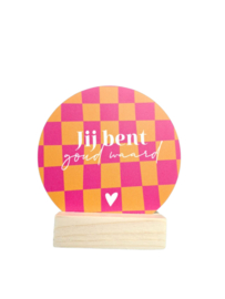 Minicirkel Jij bent goud waard in blokje